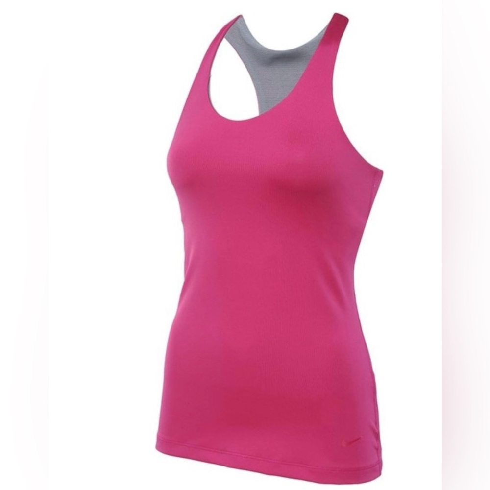 Nike!! Pink Racerback Athletic Tank Top